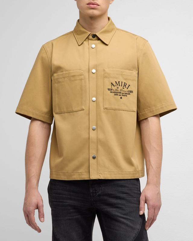 Mens Arts District Camp Short-Sleeve Shirt Product Image