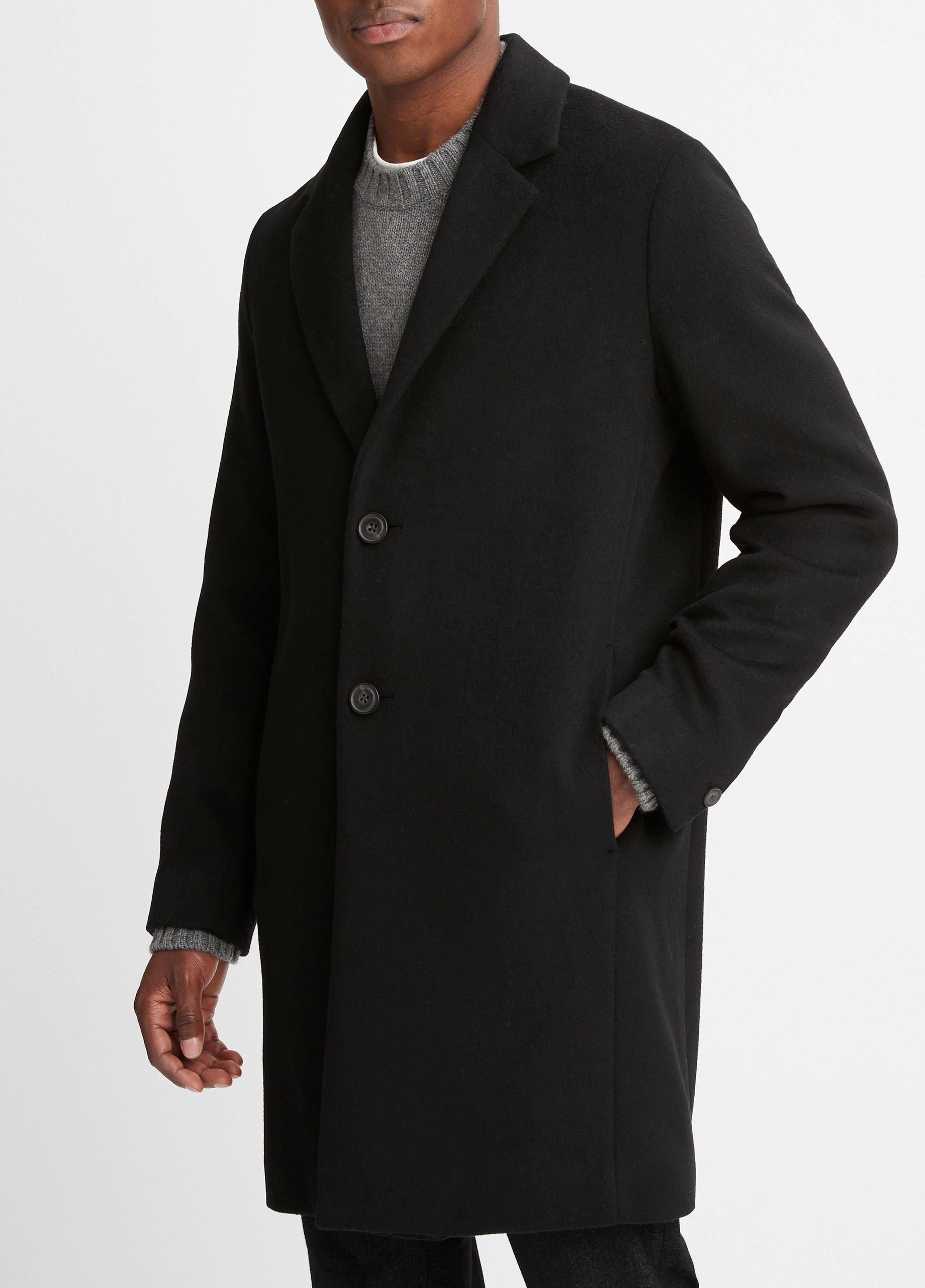 Classic Wool-Blend Coat Product Image