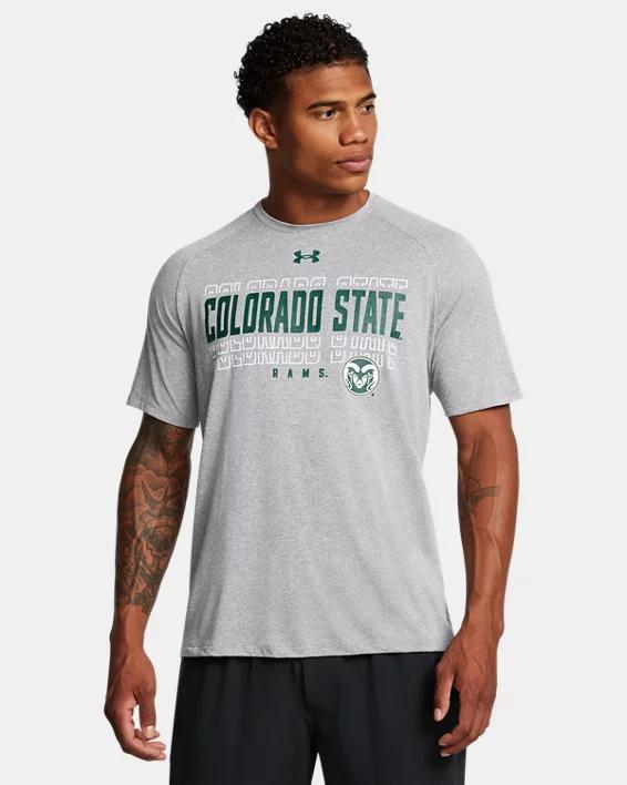 Mens UA Tech Collegiate Short Sleeve Product Image