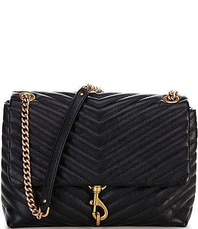 Rebecca Minkoff Edie Quilted Leather Shoulder Bag Product Image