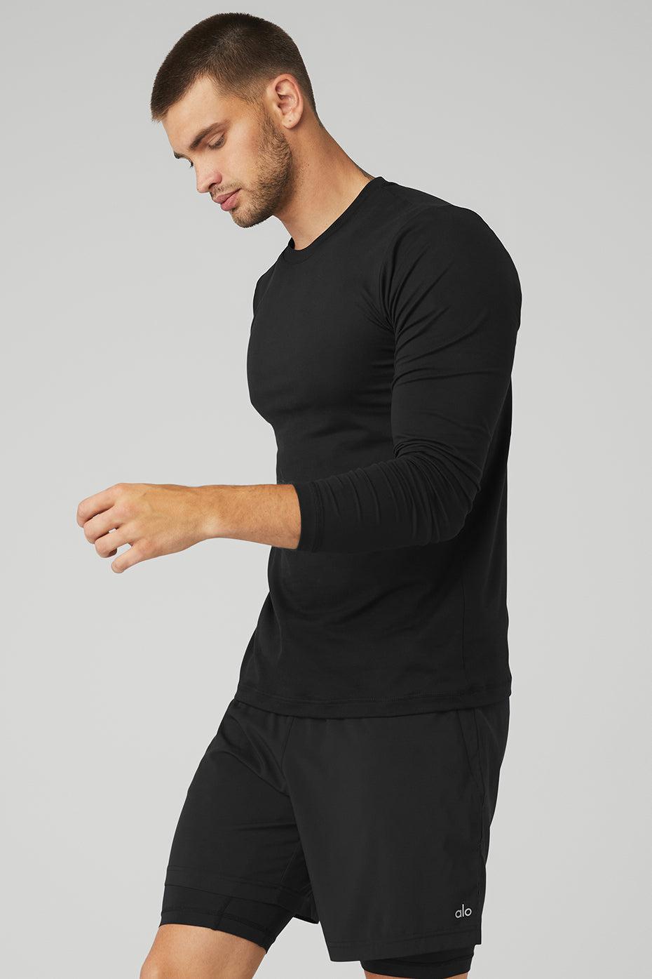 Conquer Reform Crewneck Long Sleeve - Black Male Product Image