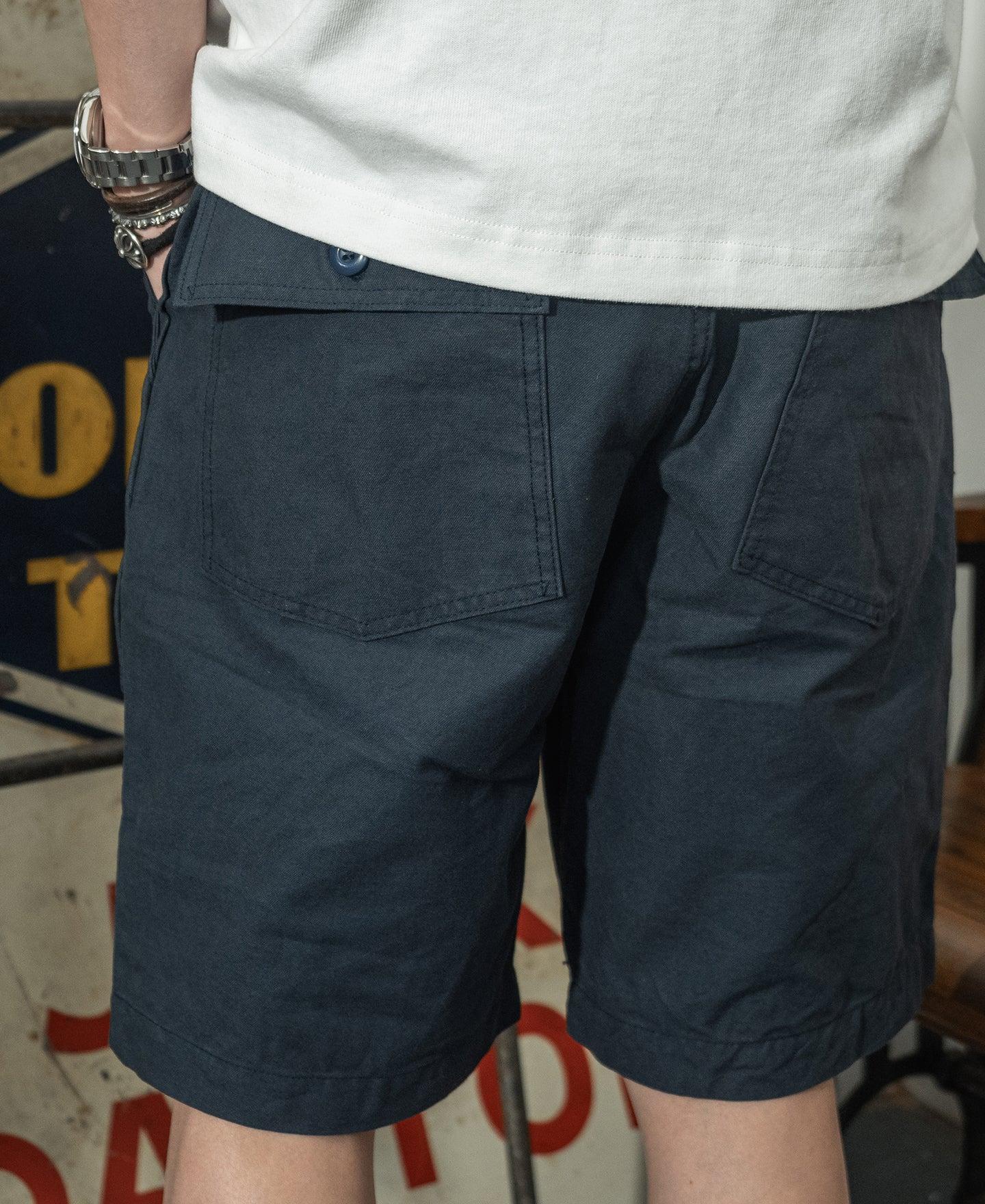 Vietnam War OG-107 Fatigue Utility Shorts - Navy Product Image