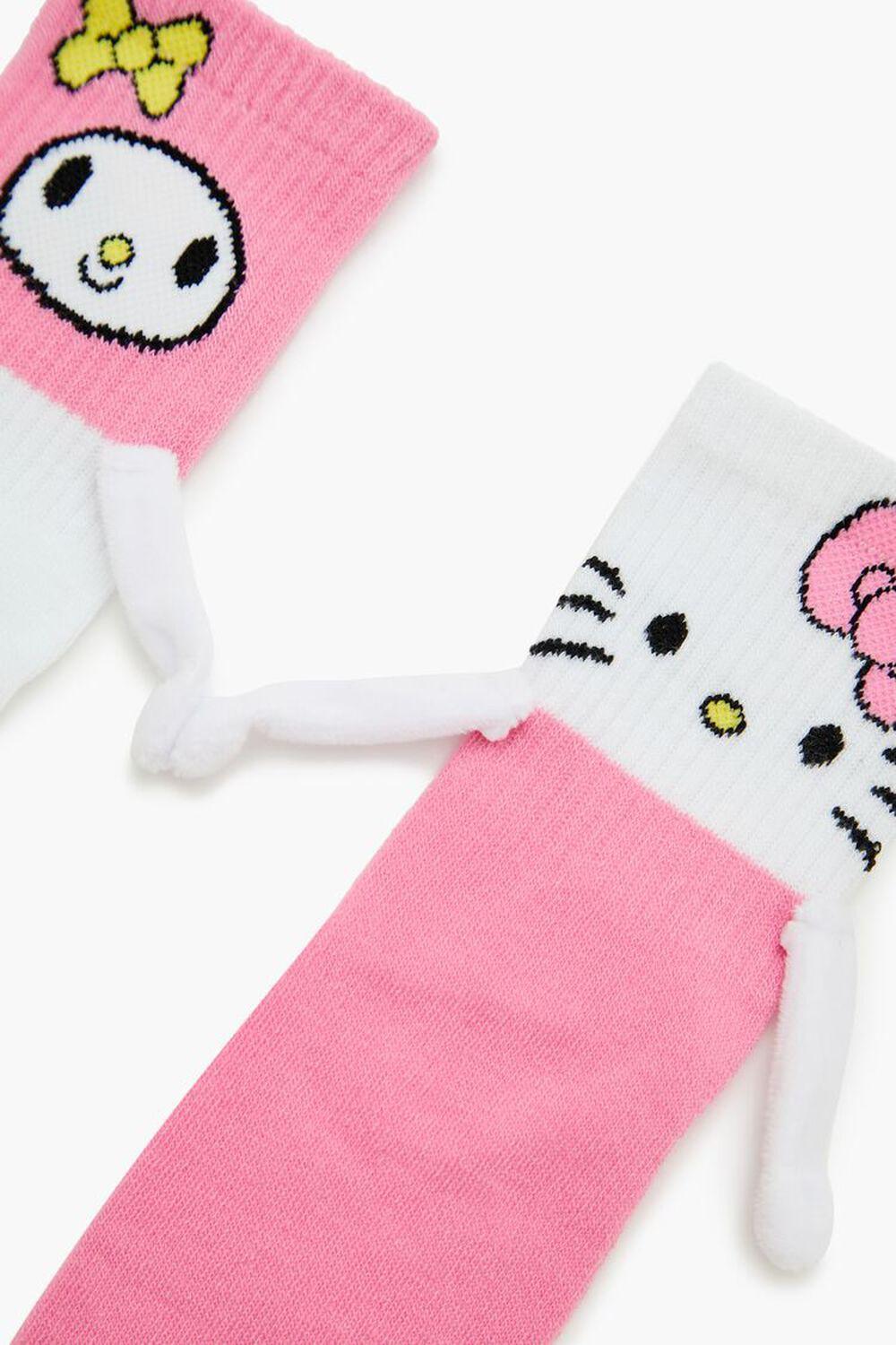 Hello Kitty & My Melody Crew Socks | Forever 21 Product Image