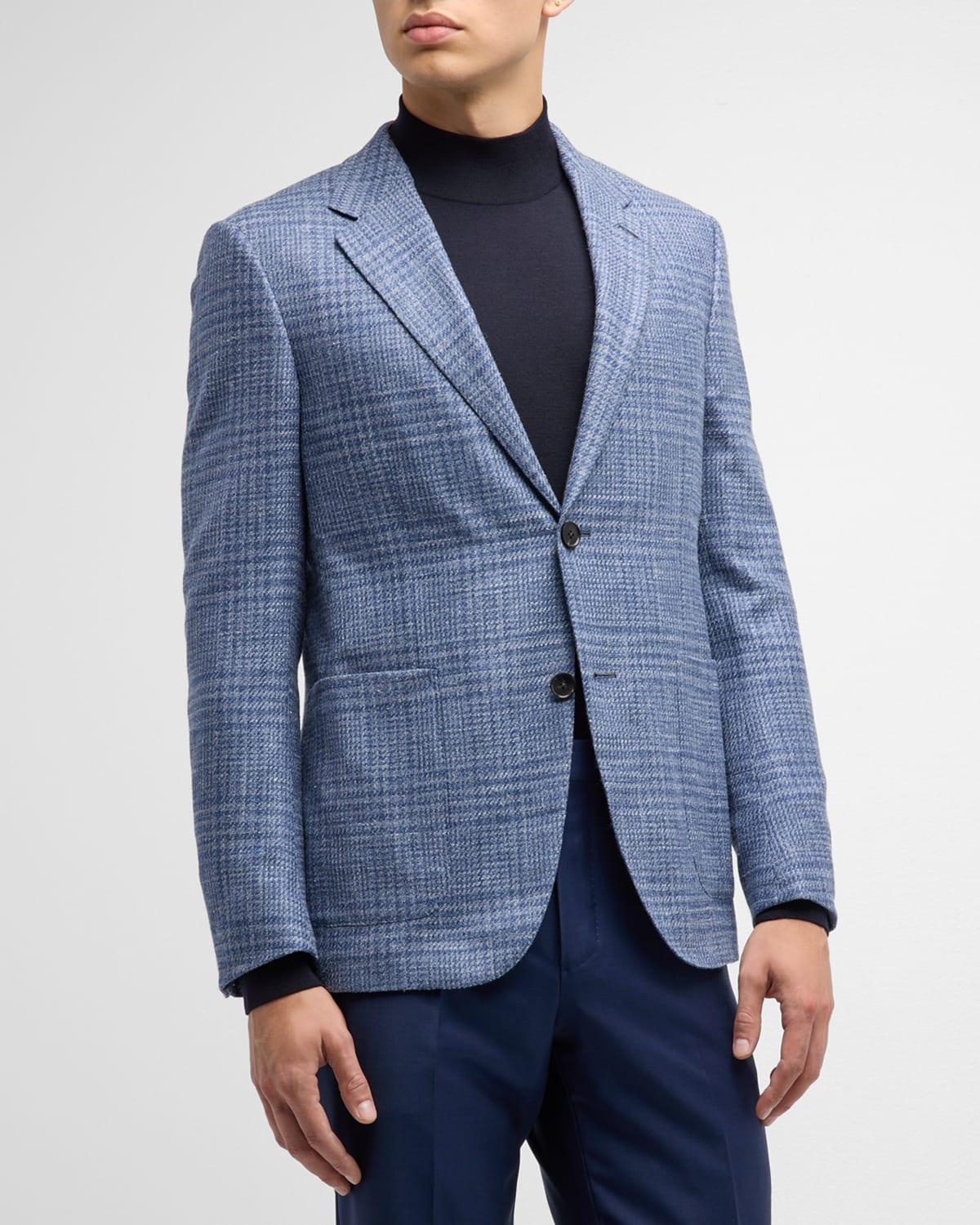 Mens Macro Plaid Sport Coat Product Image