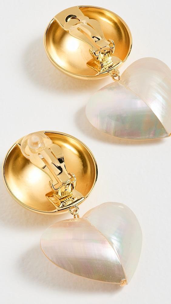 Lizzie Fortunato Rodan Heart Earrings | Shopbop Product Image