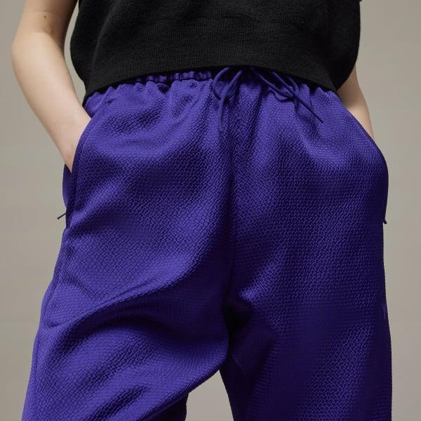 Y-3 Cuffed Tech Seersucker Pants Product Image