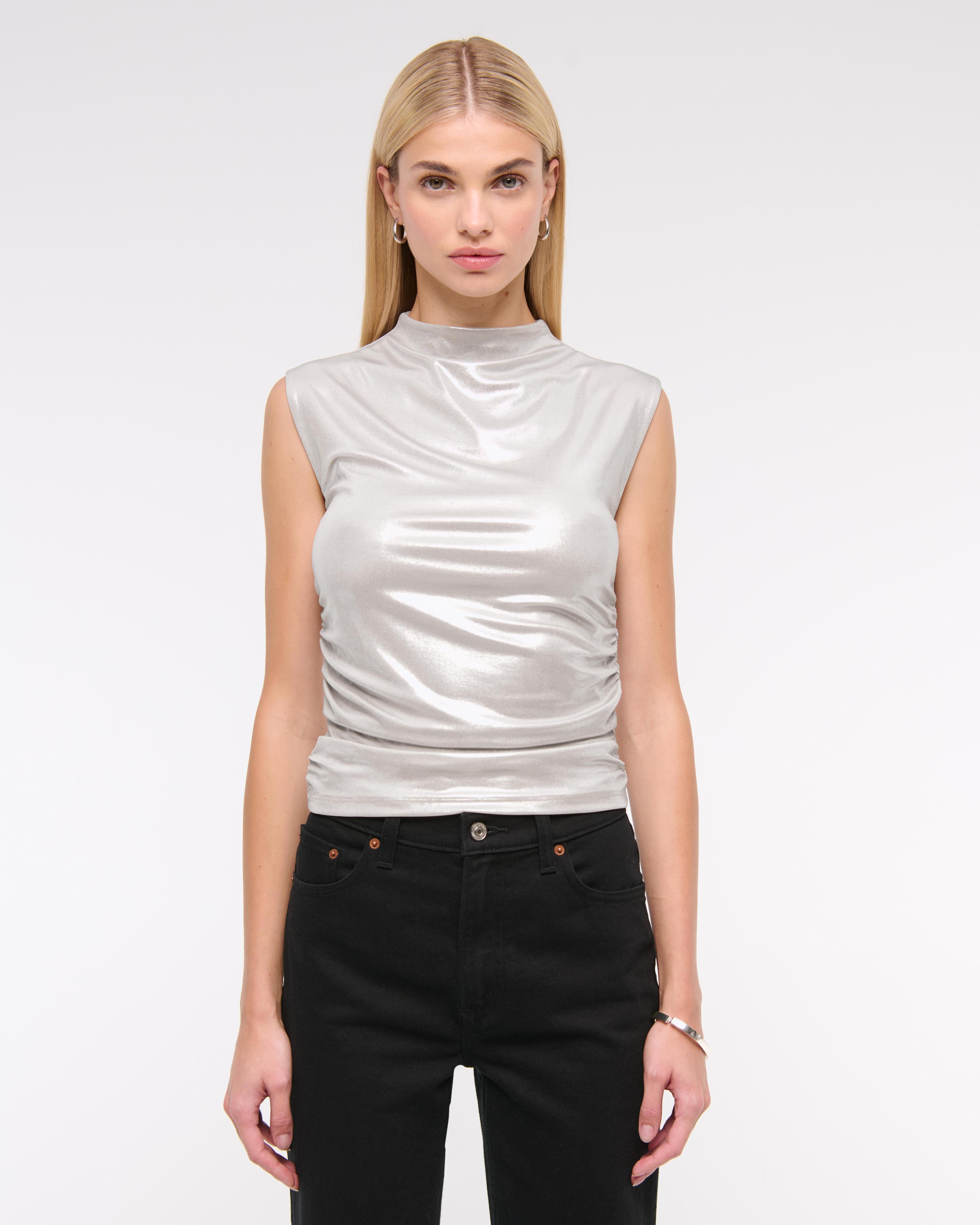 The A&F Paloma Mesh Top Product Image