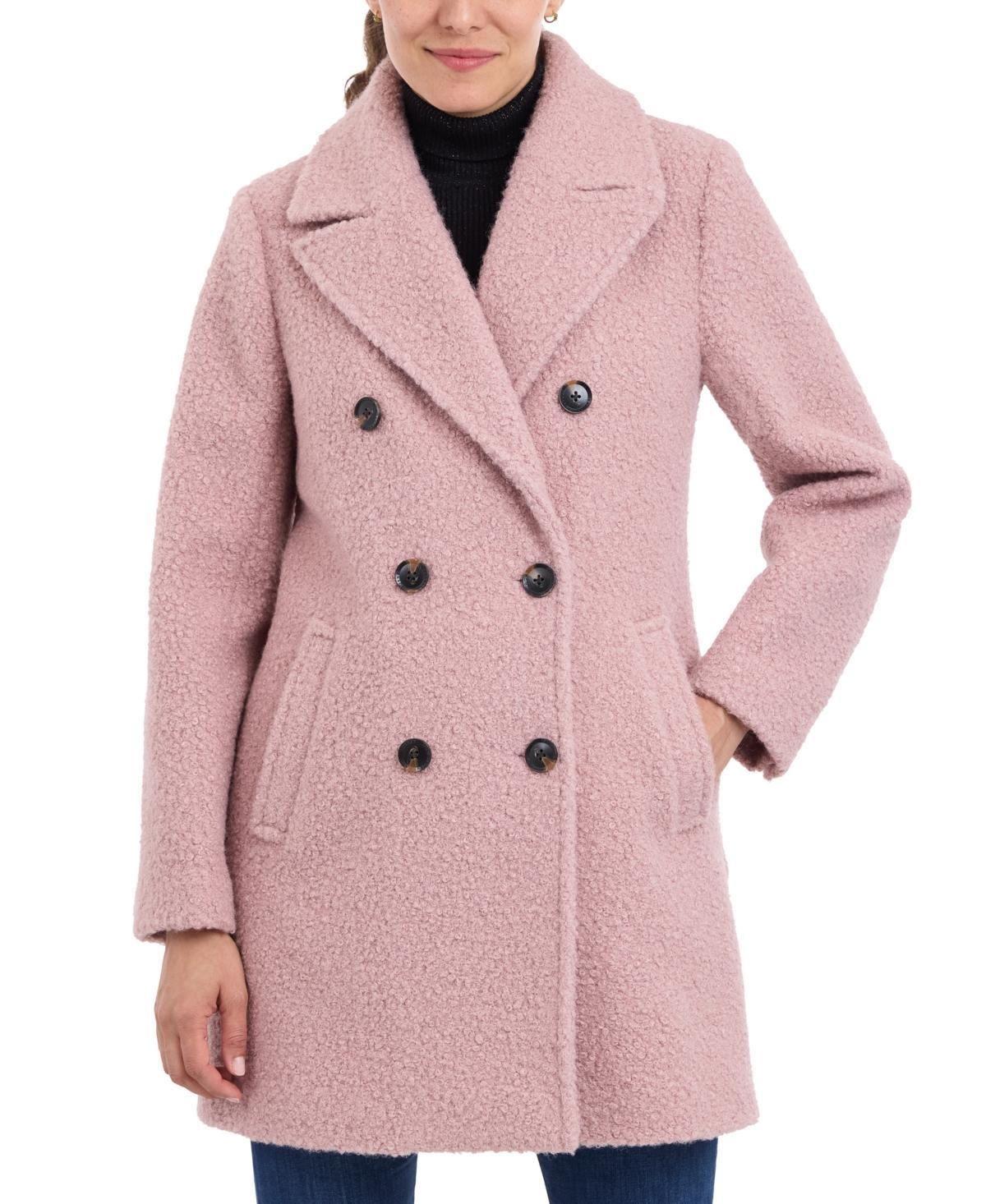 BCBGeneration Womens Double-Breasted Boucle Coat, Created for Macys Product Image