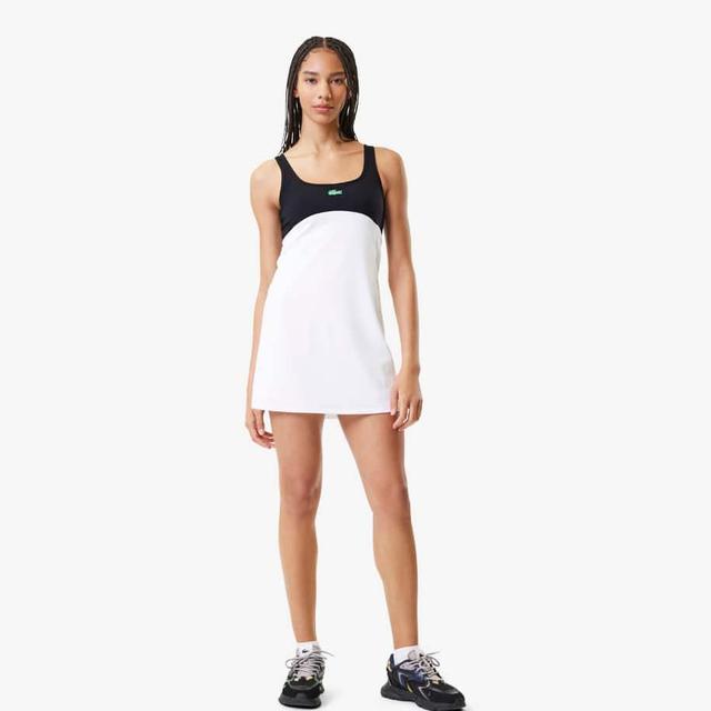 Women's Lacoste x Bandier All Motion Colorblock Dress Product Image