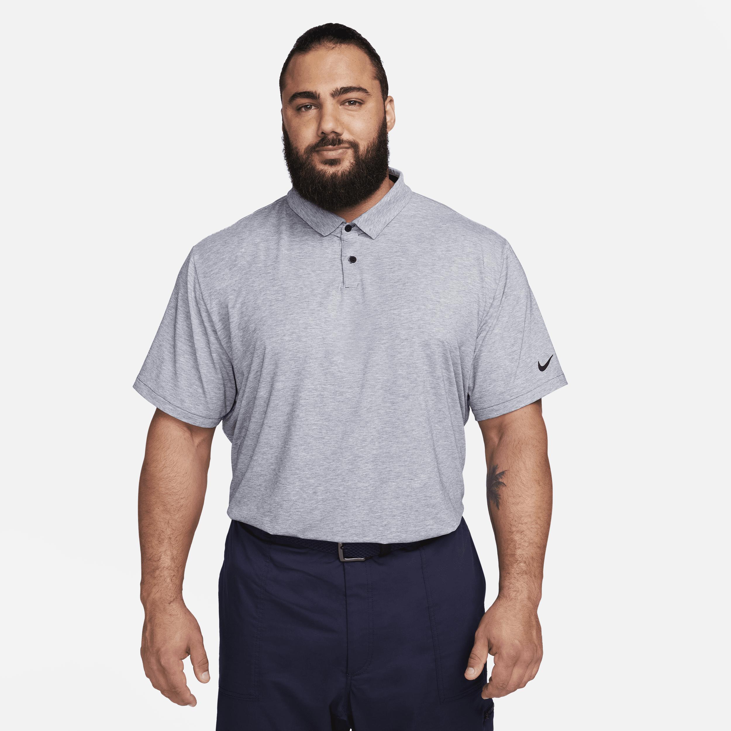 Nike Mens Dri-FIT Tour Heathered Golf Polo Product Image