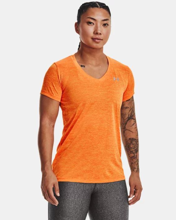 Women's UA Tech™ Twist V-Neck Short Sleeve Product Image