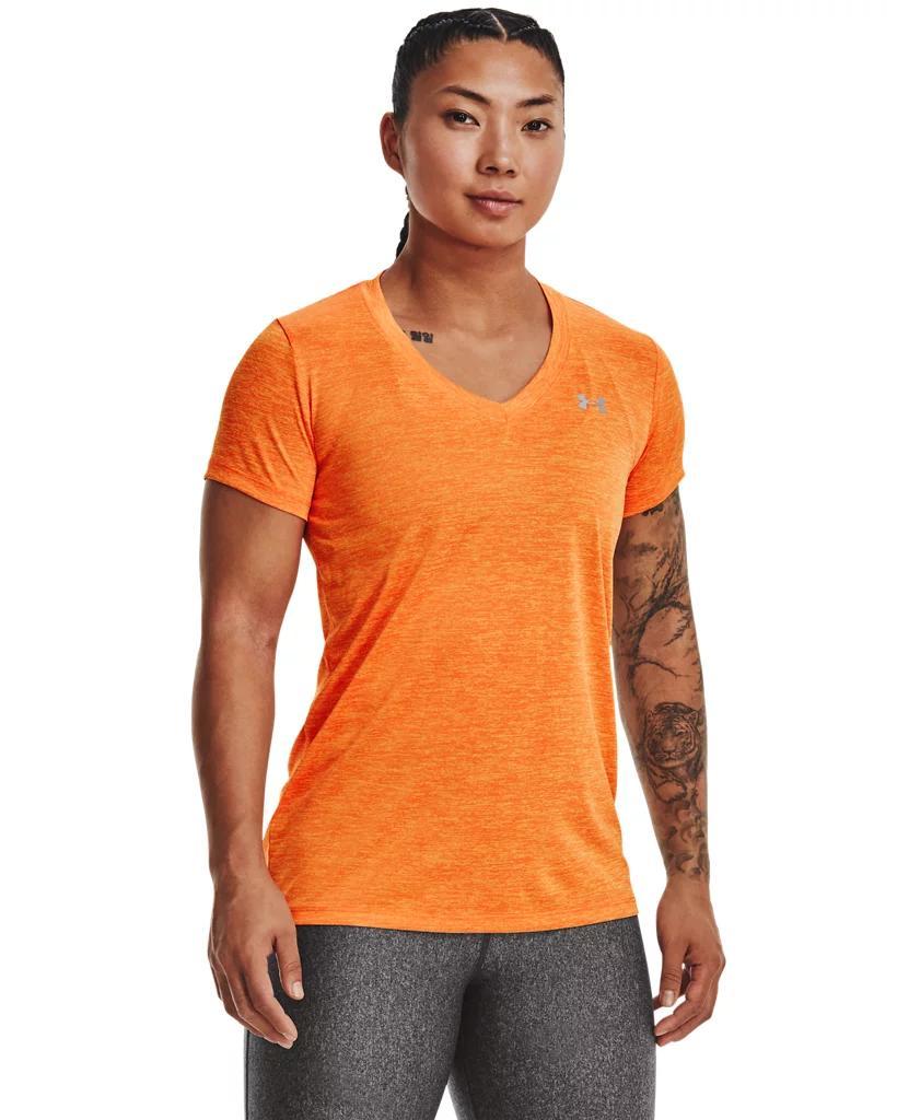 Women's UA Tech™ Twist V-Neck Short Sleeve Product Image