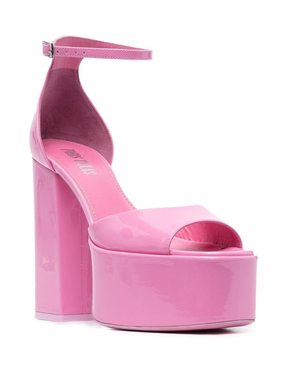 PARIS TEXAS Tatiana Platform Sandals In Pink Product Image