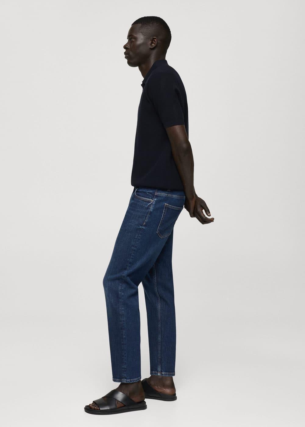 Mango Mens Cotton Lyocell Pleated Pants Product Image