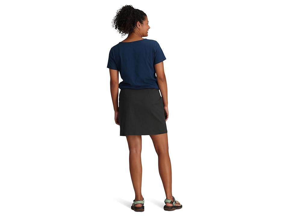 Royal Robbins Half Dome Skirt (Charcoal) Women's Skirt Product Image