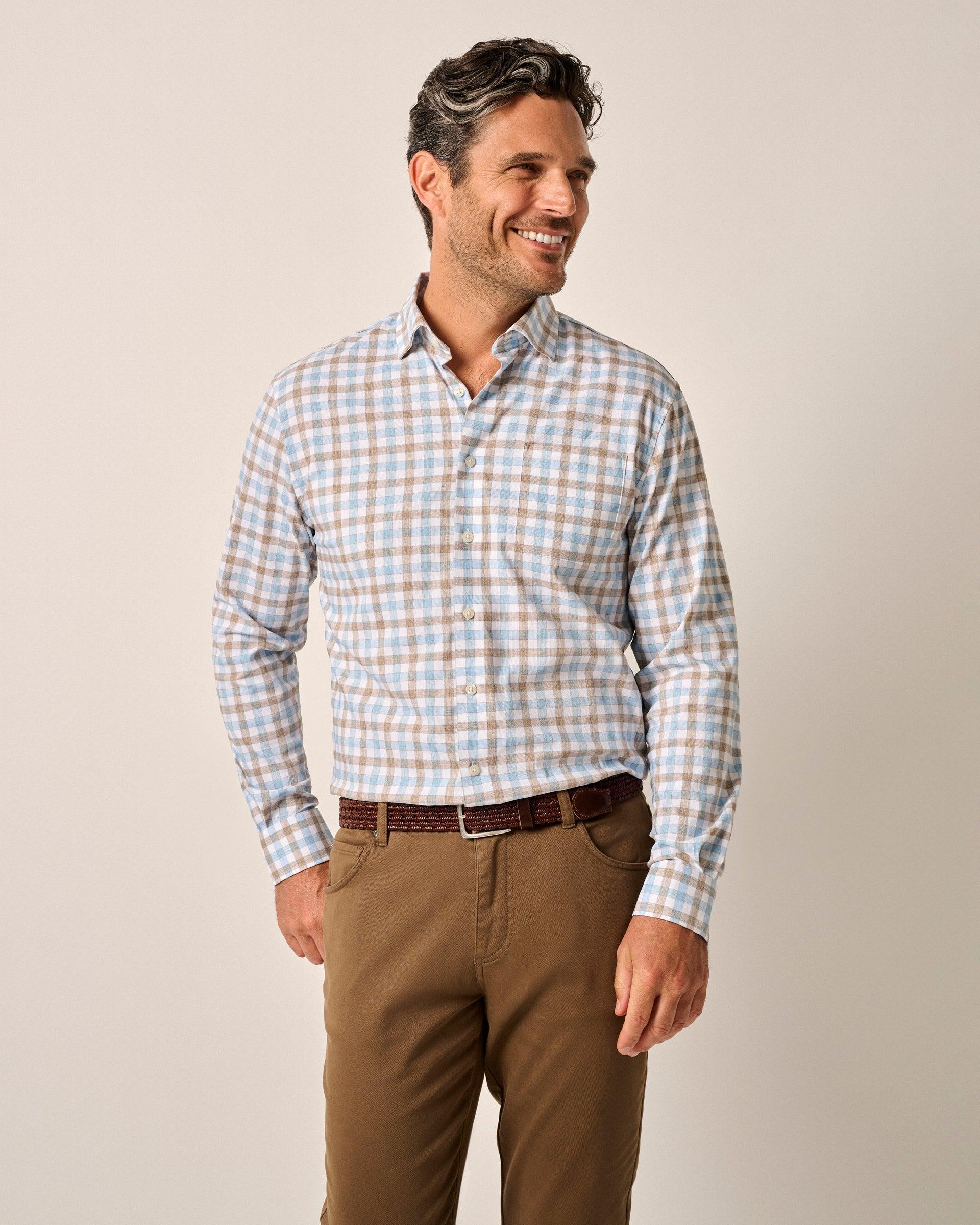 Performance Button Up Shirt - McArthur Male Product Image