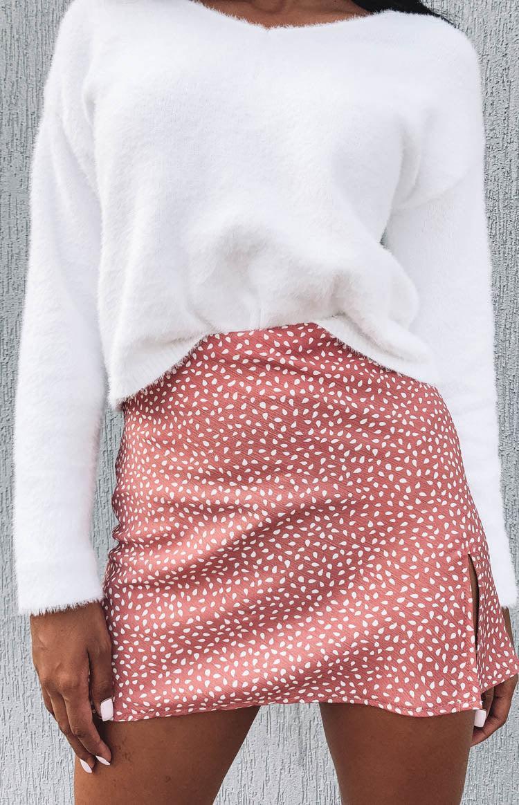 Laura Skirt Blush Print Product Image