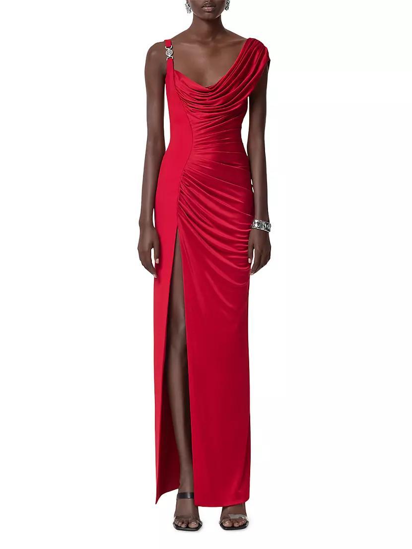 Draped Liquid Jersey Gown Product Image