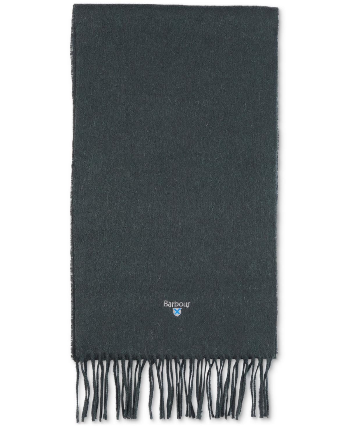 Barbour Mens Solid Wool Scarf, Created for Macys Product Image