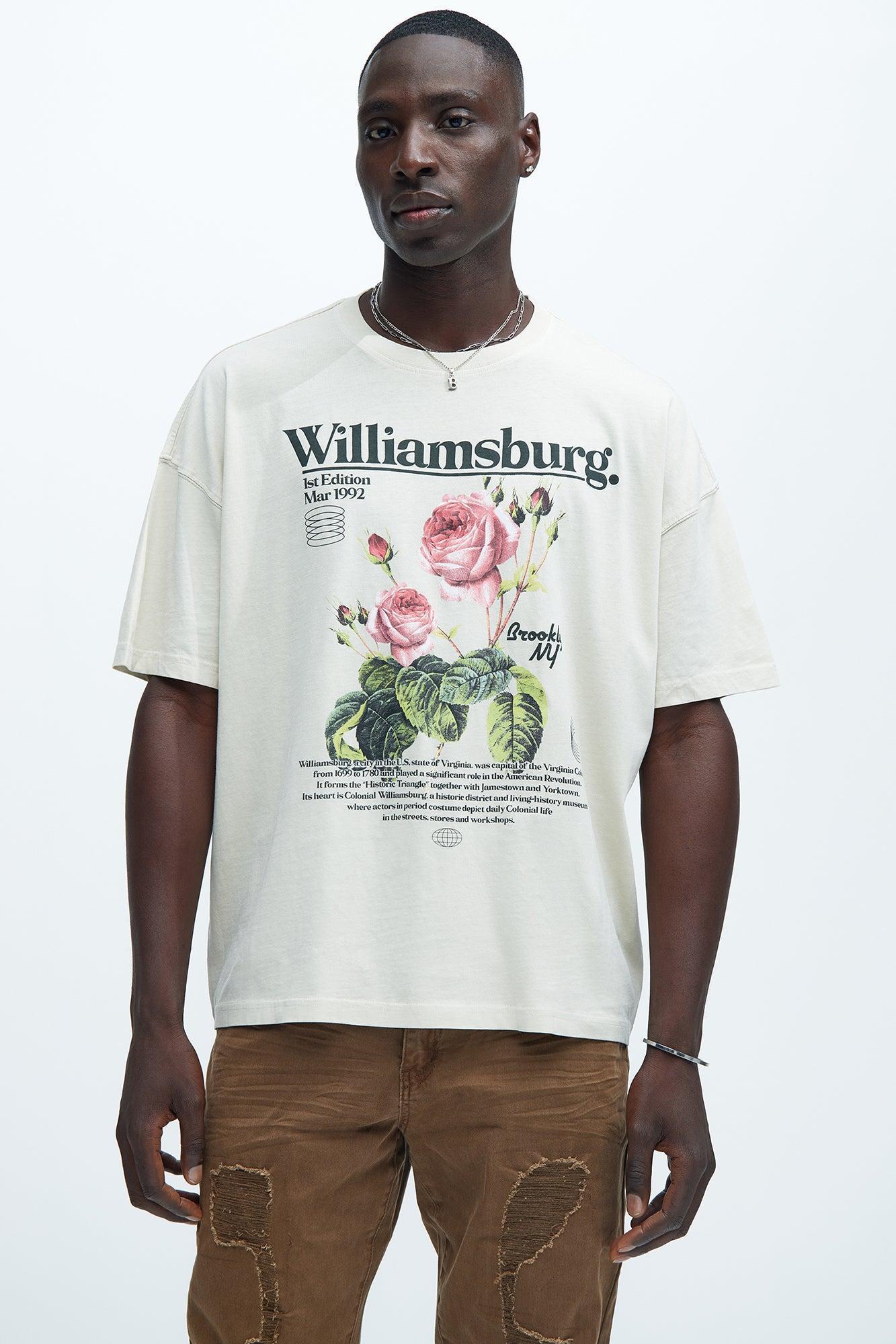 Williamsburg Oversize Short Sleeve Tee - Sand Product Image