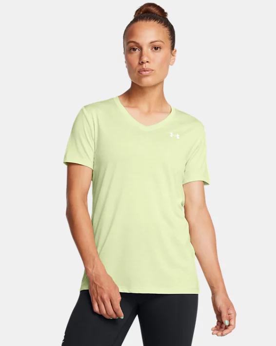 Womens UA Tech Twist V-Neck Short Sleeve Product Image