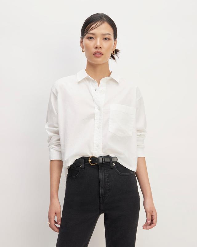 Womens Way-Short Shirt in Silky Cotton by Everlane Product Image