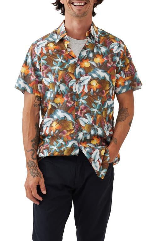 Mens Port Hutt Floral Cotton Shirt Product Image