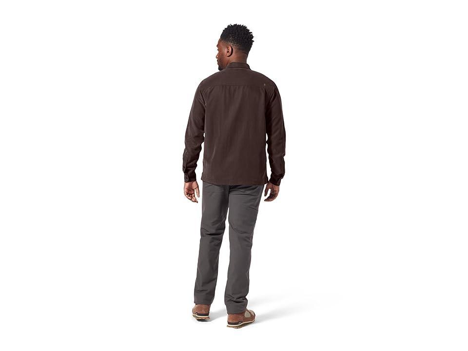 Royal Robbins Desert Pucker Dry Long Sleeve (Java) Men's Long Sleeve Button Up Product Image