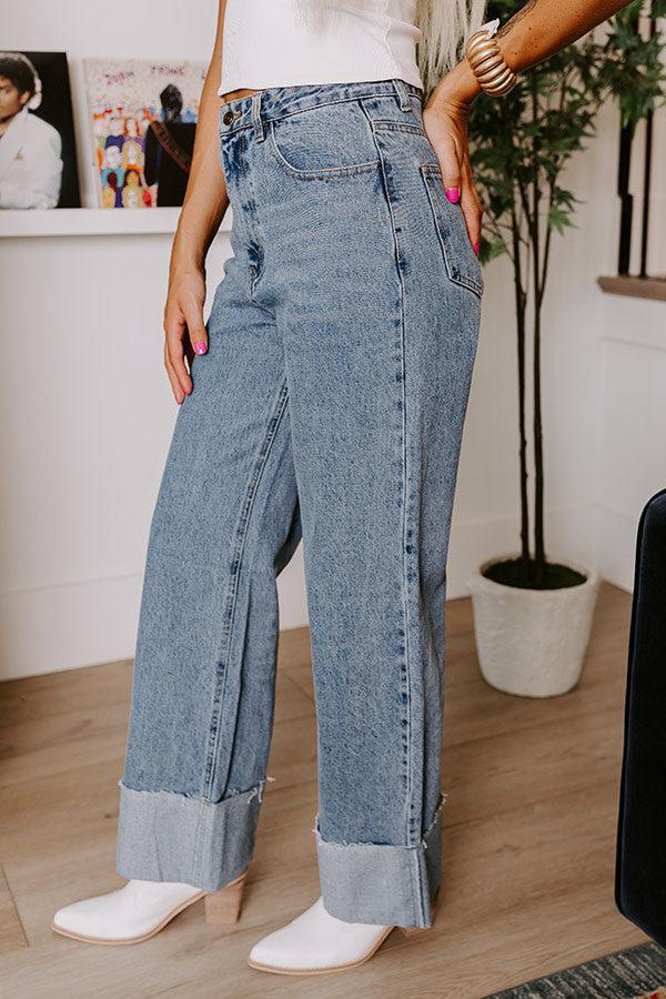 The Penelope High Waist Wide Leg Jean Product Image