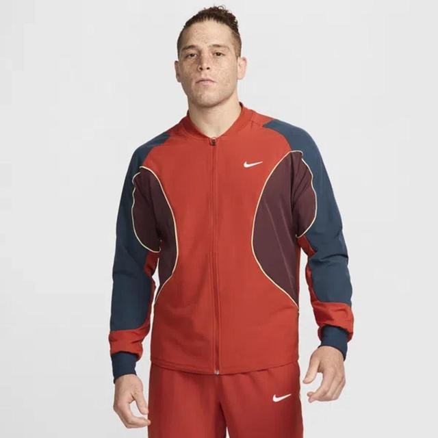 NIKE Court Men's Advantage Dri-fit Tennis Jacket In Red Product Image