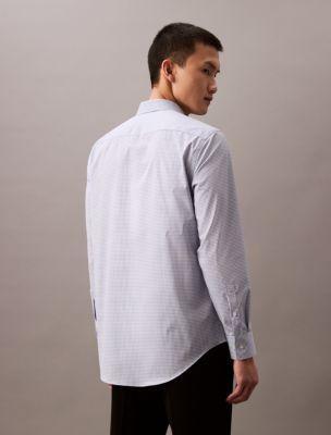 Steel Check Slim Fit Button-Down Shirt Product Image