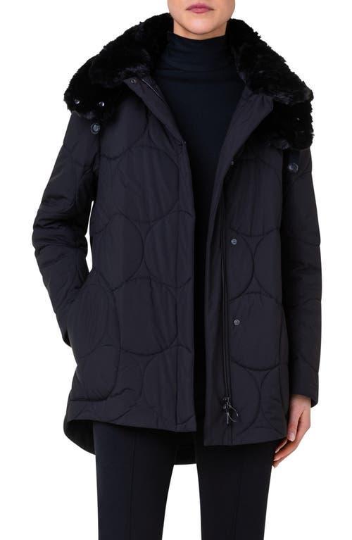 Akris punto Parker Dot Quilted Coat Product Image