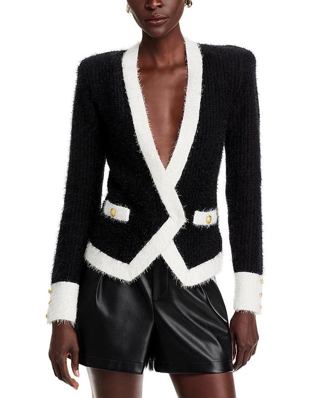 LAgence Georgia Contrast Cardigan Blazer Product Image