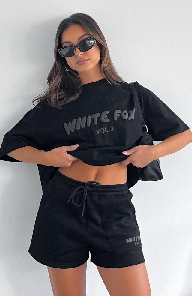 Offstage Oversized Tee Onyx Product Image