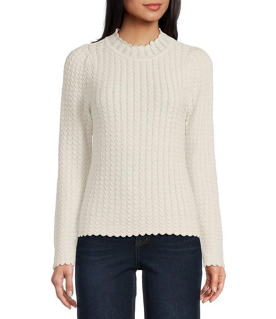 Jessica Simpson Camilla Mock Neck Sweater Product Image