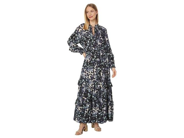 Marie Oliver Cove Dress (Jade Speckle) Women's Clothing Product Image