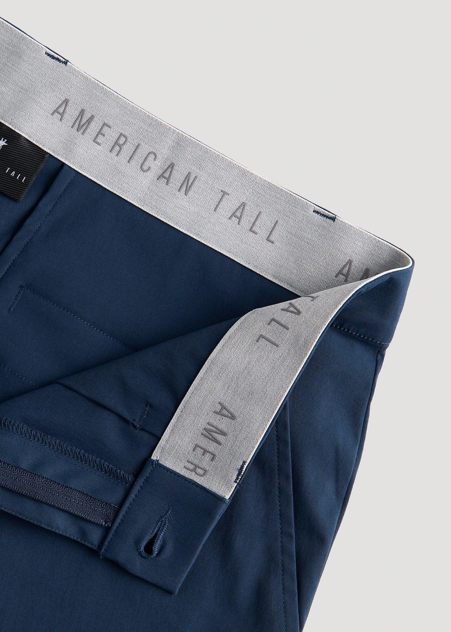 TAPERED FIT Traveler Chino Pants for Tall Men in Marine Navy Product Image