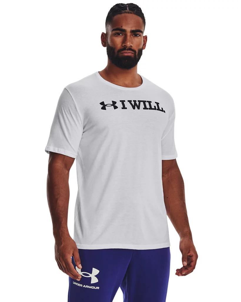 Men's UA I Will Short Sleeve Product Image