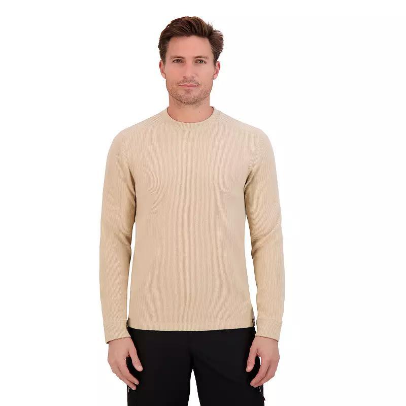 Mens ZeroXposur Brushed Crewneck Pullover Sweater Blue Product Image