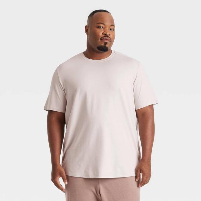 Mens Big Short Sleeve Soft Stretch T-Shirt - All In Motion 2XL Product Image