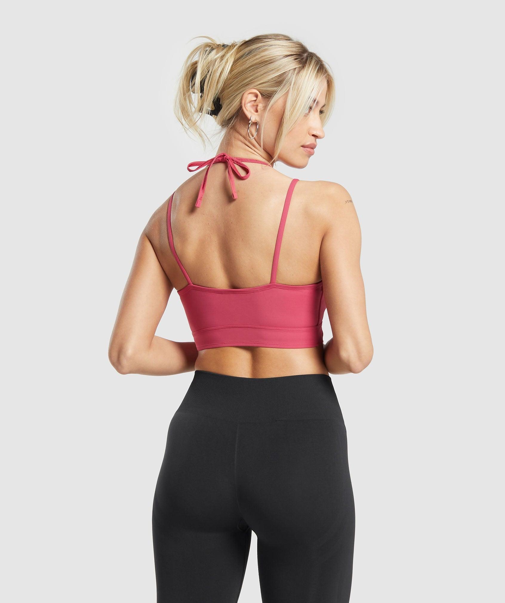 Halterneck Crop Cami Tank Product Image