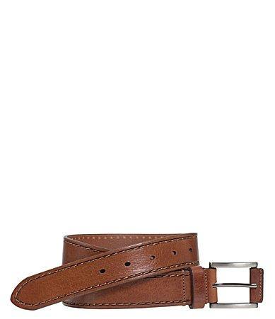 Johnston & Murphy Laser Top Stitch Belt Men's Belts Product Image