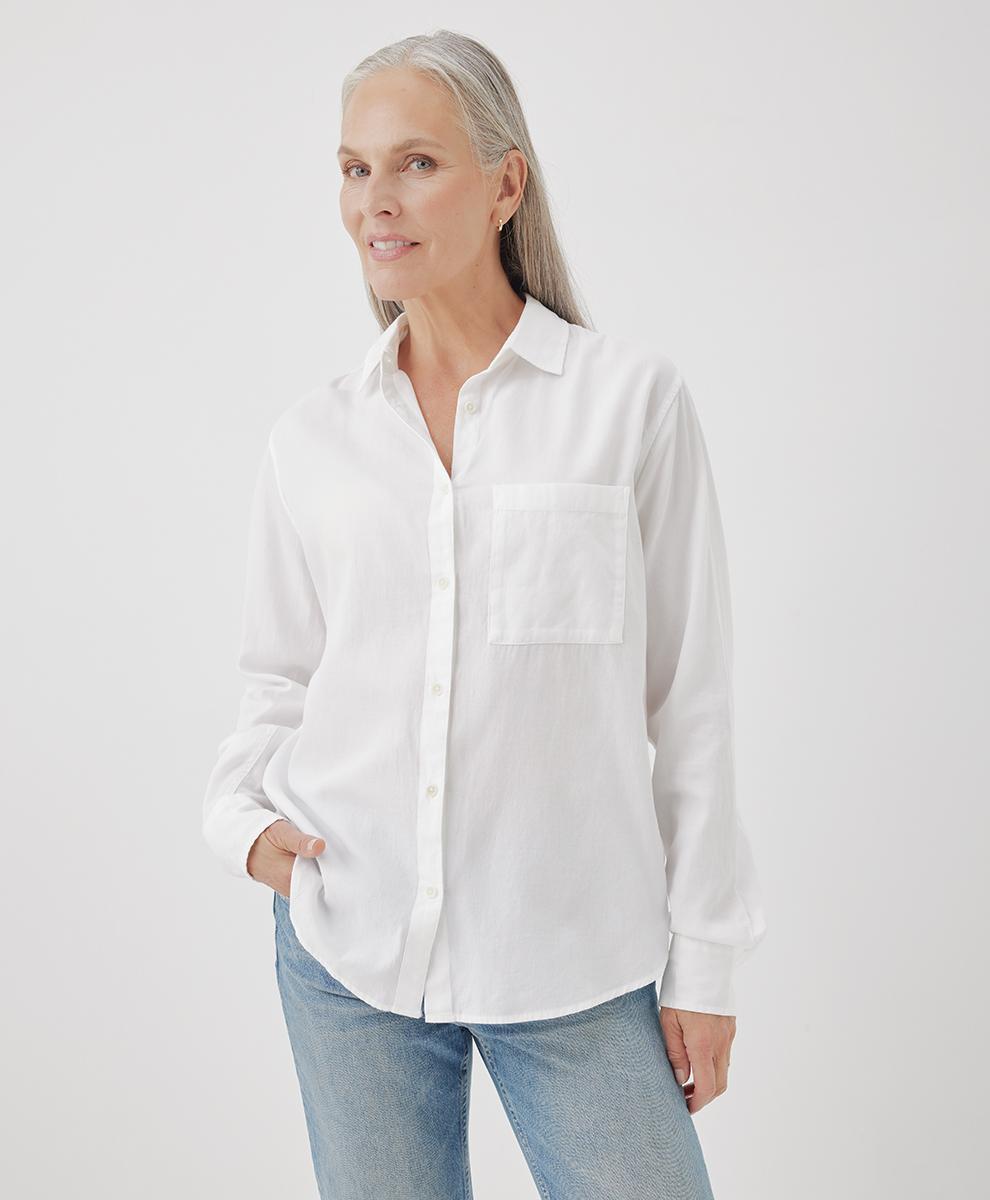 Womens Sunset Light Gauze Classic Shirt 2XL product image