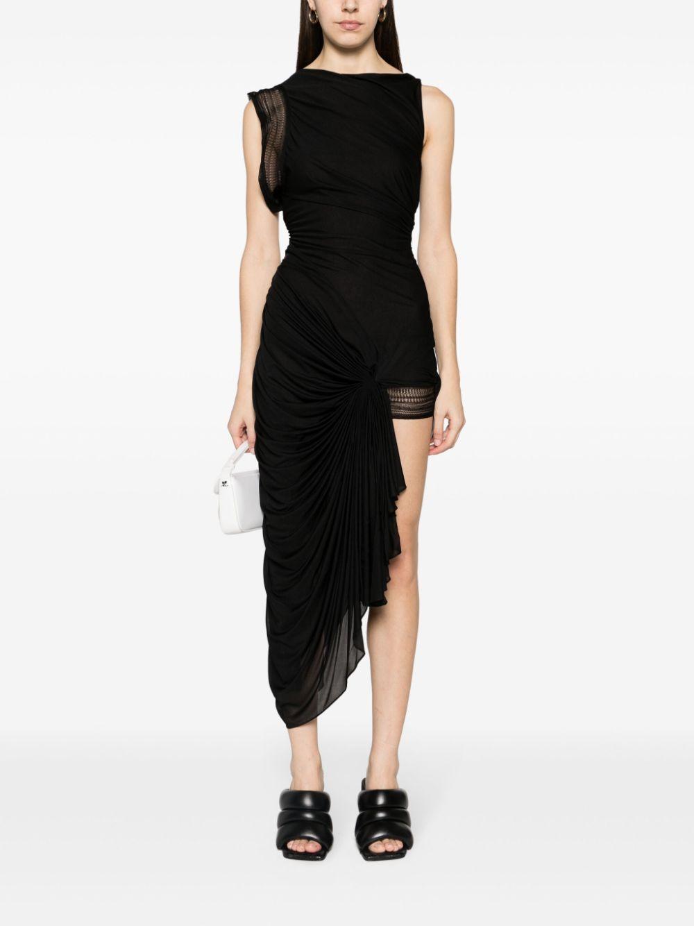 Galathea asymmetric midi dress  Product Image