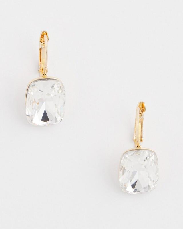 No Droop™ Clear Drop Earrings Product Image