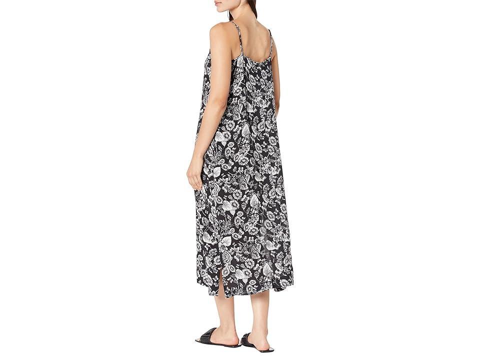 Karen Kane Side Slit Midi Dress (Print) Women's Dress Product Image