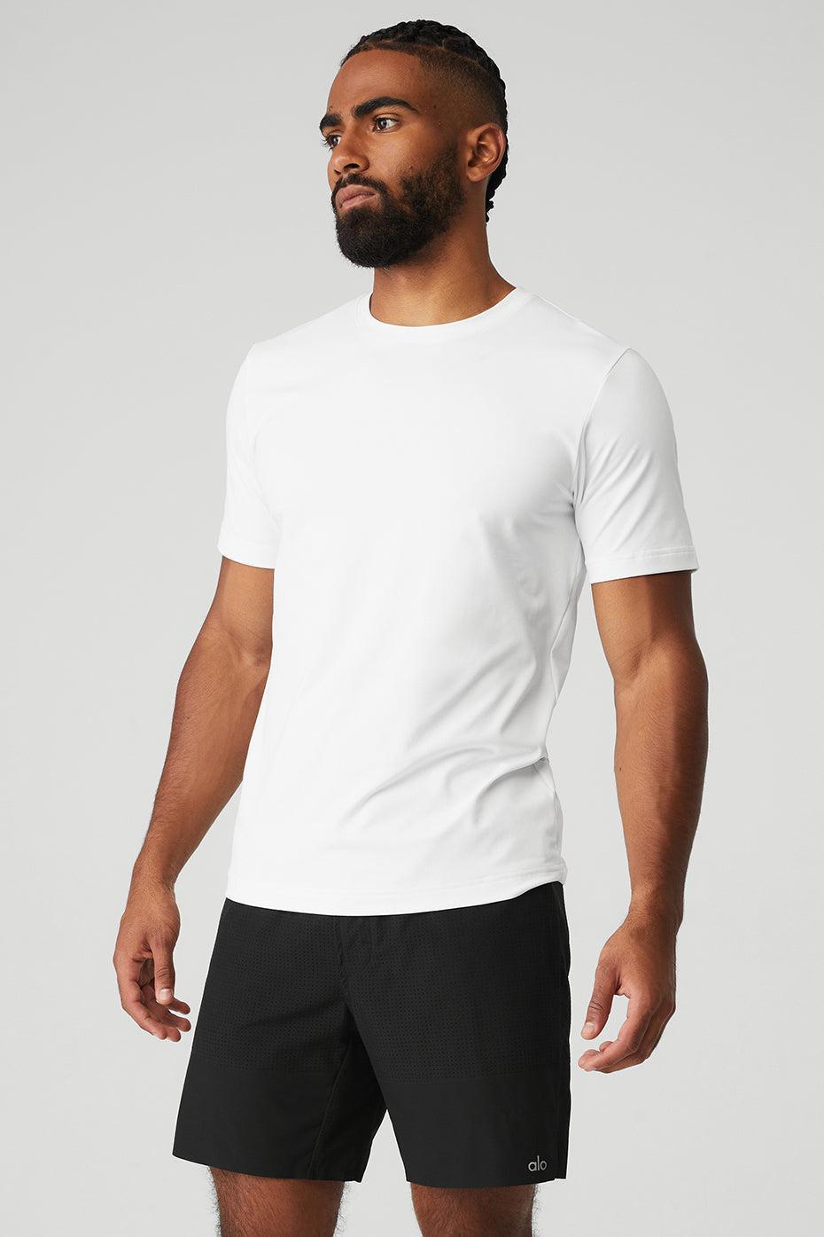 Conquer Reform Crewneck Short Sleeve - White Product Image