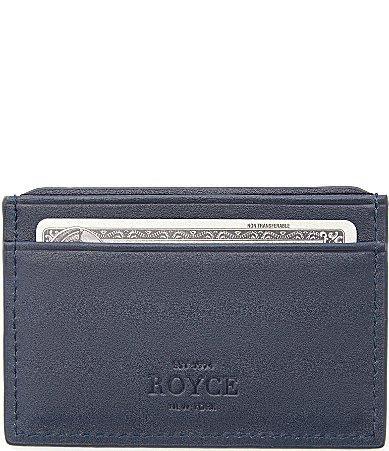 ROYCE New York RFID Leather Card Case Product Image