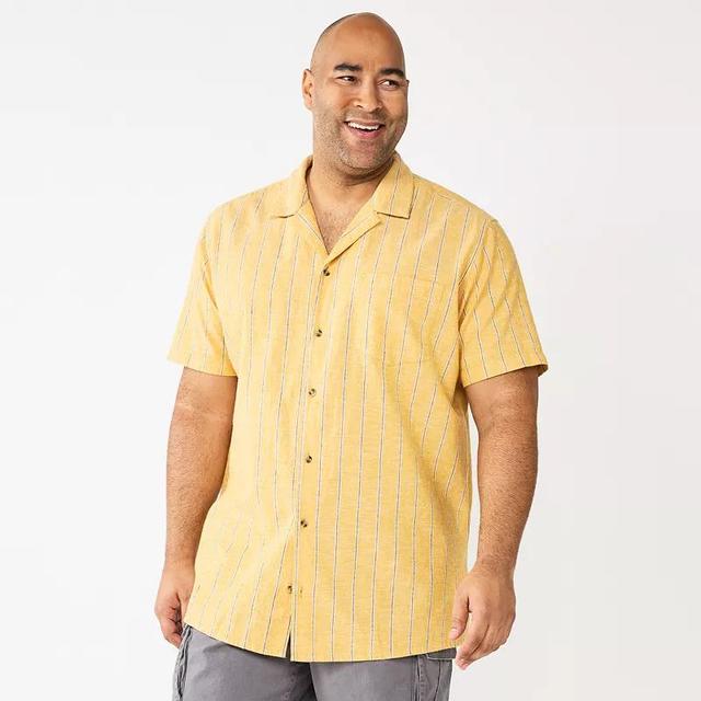 Big & Tall Sonoma Goods For Life Camp Shirt, Mens Product Image