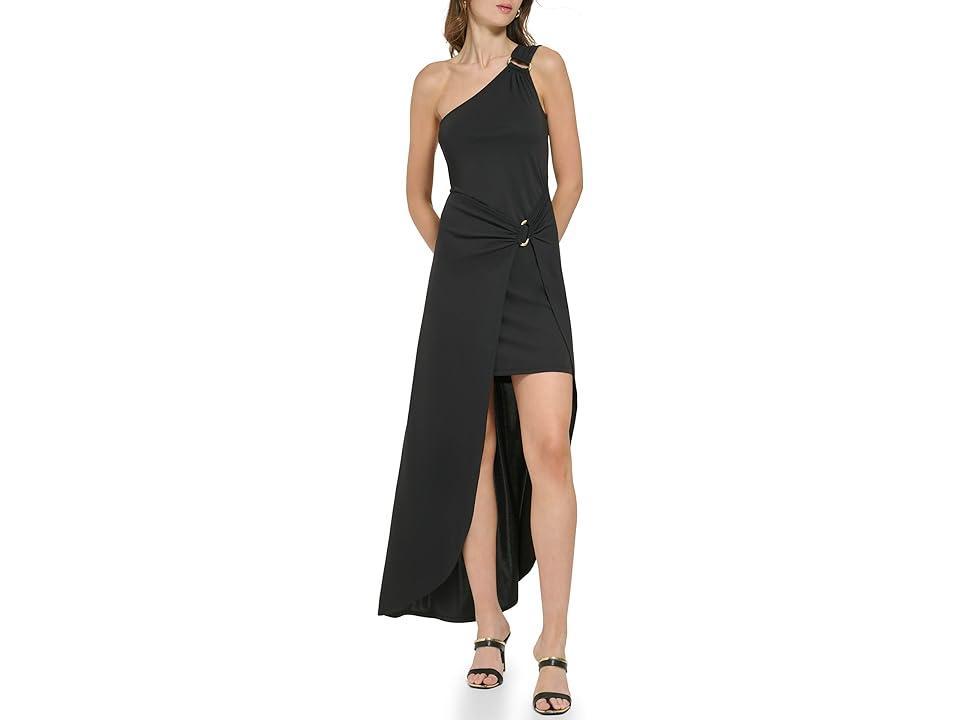 DKNY Sleeveless Crisp Knit Dress Women's Clothing product image